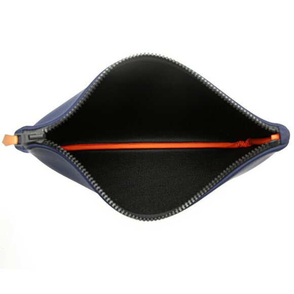 HERMES Navy Pouch - Picture 4 of 6